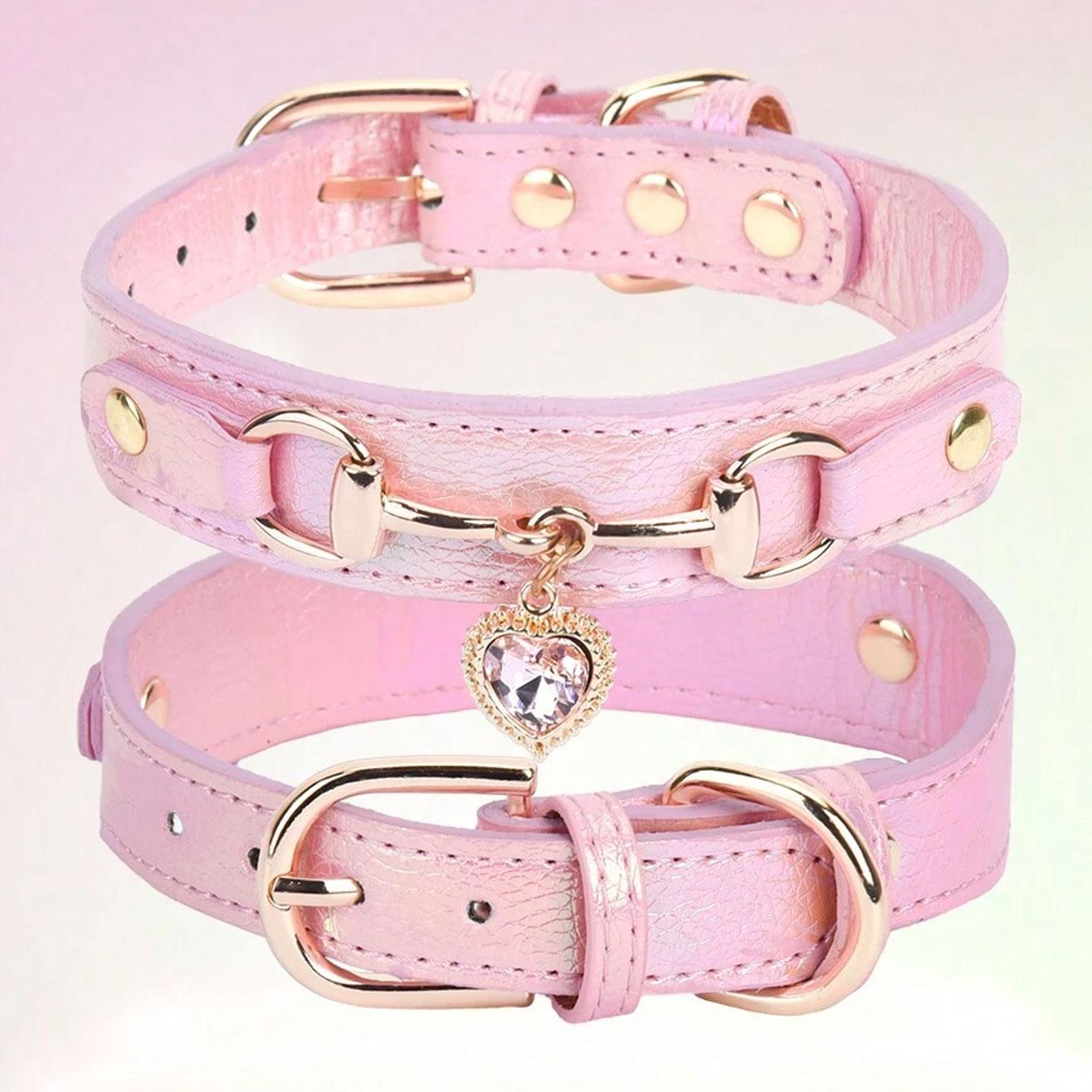 1Pc PU Leather Delicate Pet Dog Collar High-Quality Leather Fabric And Alloy Fittings. Beautiful Gemstone Decoration.8-15 Neck M рожевий
1Pc PU Leather Delicate Pet Dog Collar High-Quality Leather Fabric And Alloy Fittings. Beautiful Gemstone Decoration.8-15 Neck M рожевий