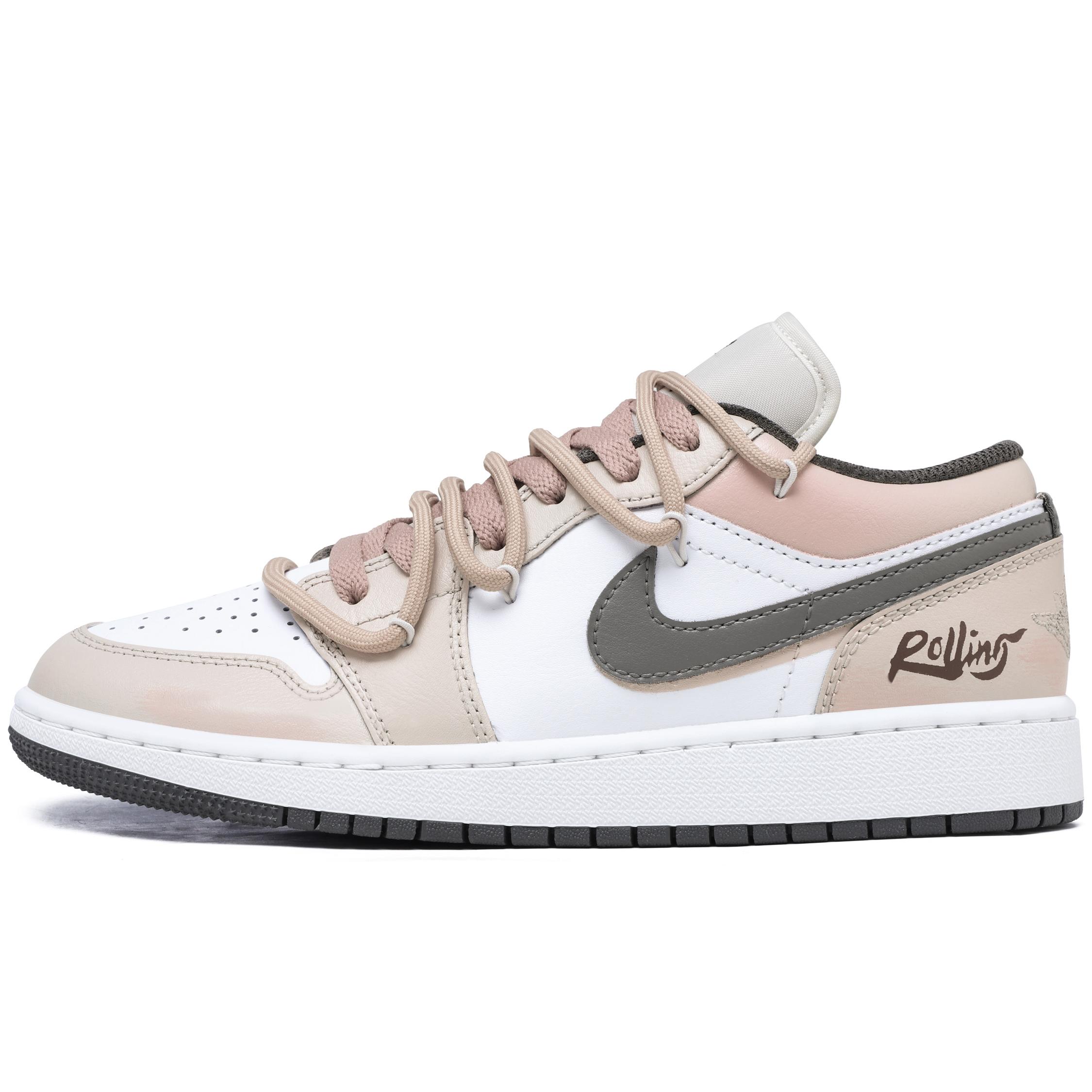 Jordan Air Jordan 1 Wear resistant And Lightweight Low top Vintage Basketball Shoes Women s Pink White 553560-152(Team975-) 36
Jordan Air Jordan 1 Wear resistant And Lightweight Low top Vintage Basketball Shoes Women s Pink White 553560-152(Team975-) 36