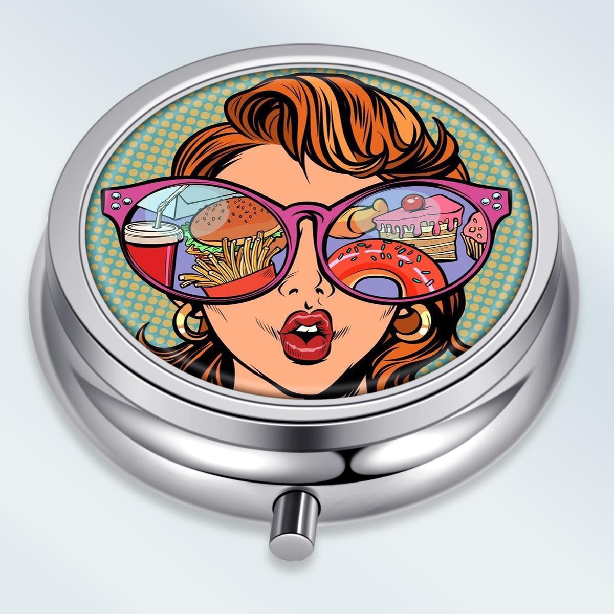 Portable Pill Box with 3 Compartments, Mini Metal Medicine Organizer Case, Cute Printed Pill Container for Vitamins, Pills, Jewelry, Travel, Daily Use разноцветный
Portable Pill Box with 3 Compartments, Mini Metal Medicine Organizer Case, Cute Printed Pill Container for Vitamins, Pills, Jewelry, Travel, Daily Use разноцветный