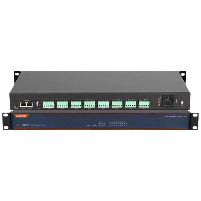 Maiwei 8-Port RS232/RS485 to Ethernet Serial Server
Maiwei 8-Port RS232/RS485 to Ethernet Serial Server