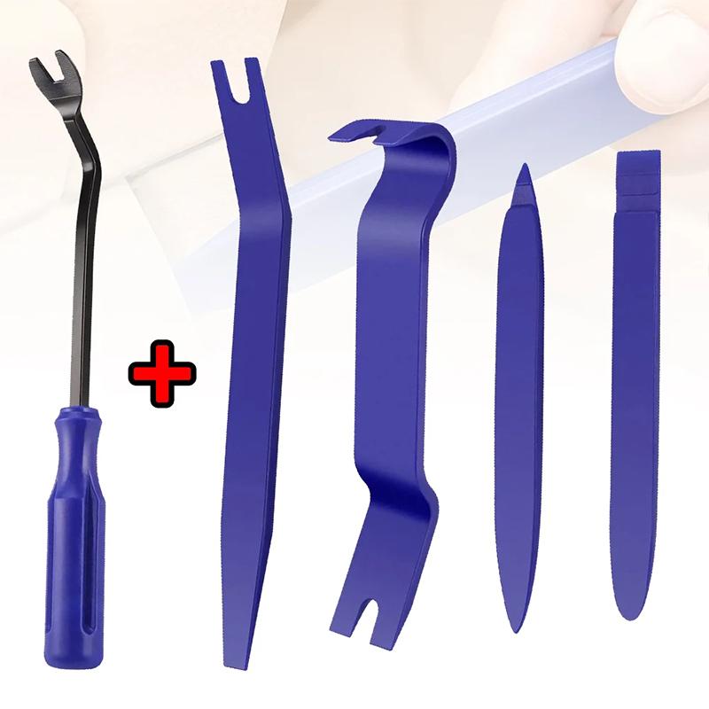 Trim Dash Removal Installer Hand Tool Blue 5set Portable Car Panel Removal Tool Kit Nail Puller Radio Audio Door Pry Repair Clip
Trim Dash Removal Installer Hand Tool Blue 5set Portable Car Panel Removal Tool Kit Nail Puller Radio Audio Door Pry Repair Clip