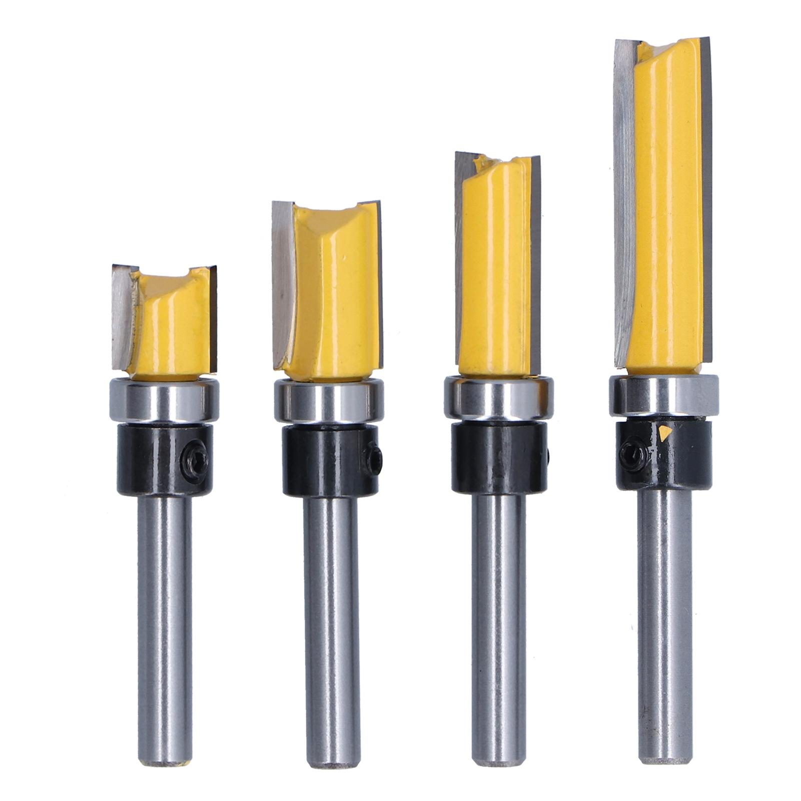 4Pcs Trim Hinge Router Bit Round Silver Yellow 14in Shank Flush Trims Tenon Cutter
4Pcs Trim Hinge Router Bit Round Silver Yellow 14in Shank Flush Trims Tenon Cutter