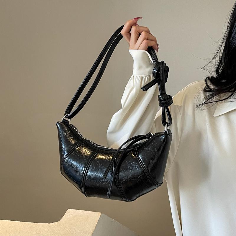 Shiny silver horn-shaped shoulder bags for women simple versatile super cool personality crossbody bags
Shiny silver horn-shaped shoulder bags for women simple versatile super cool personality crossbody bags