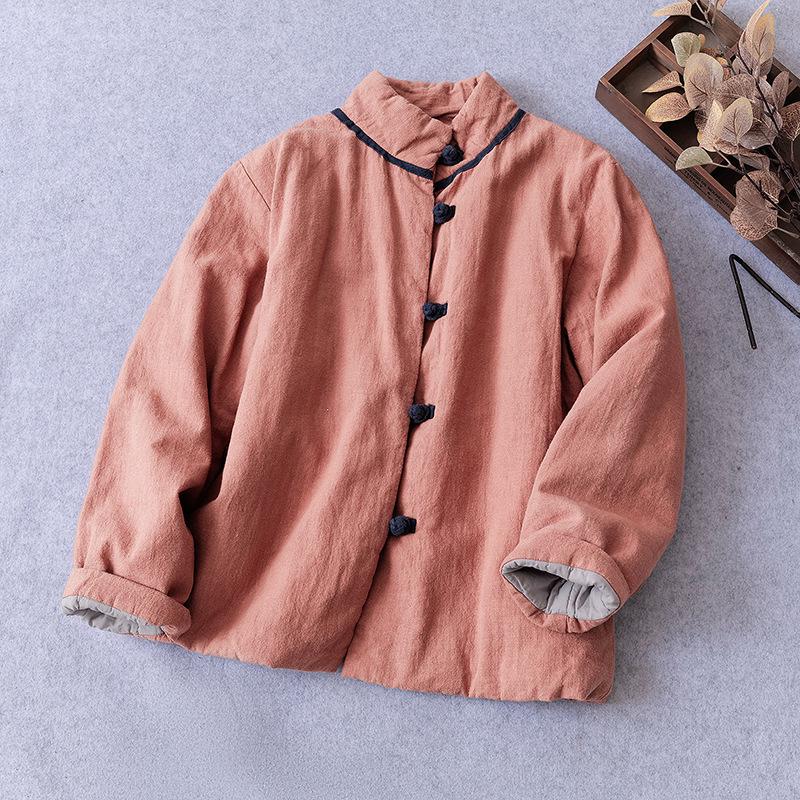 Women s 2026 Winter Retro Short Cotton-Linen Padded Jacket - Korean Style L рожевий/помаранчевий
Women s 2026 Winter Retro Short Cotton-Linen Padded Jacket - Korean Style L рожевий/помаранчевий