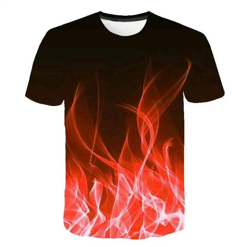 Детская одежда для мальчиков и девочек с пламенем от 6 до 14 лет, летние футболки с короткими рукавами и 3D мультфильмами, модная повседневная одежда с круглым воротником 160
Детская одежда для мальчиков и девочек с пламенем от 6 до 14 лет, летние футболки с короткими рукавами и 3D мультфильмами, модная повседневная одежда с круглым воротником 160