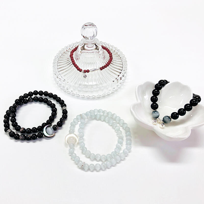 Choose one of four natural stone bracelets for men and women, offering good luck, peace, and wealth. H30 Silver Double Crystal Bracelet
Choose one of four natural stone bracelets for men and women, offering good luck, peace, and wealth. H30 Silver Double Crystal Bracelet