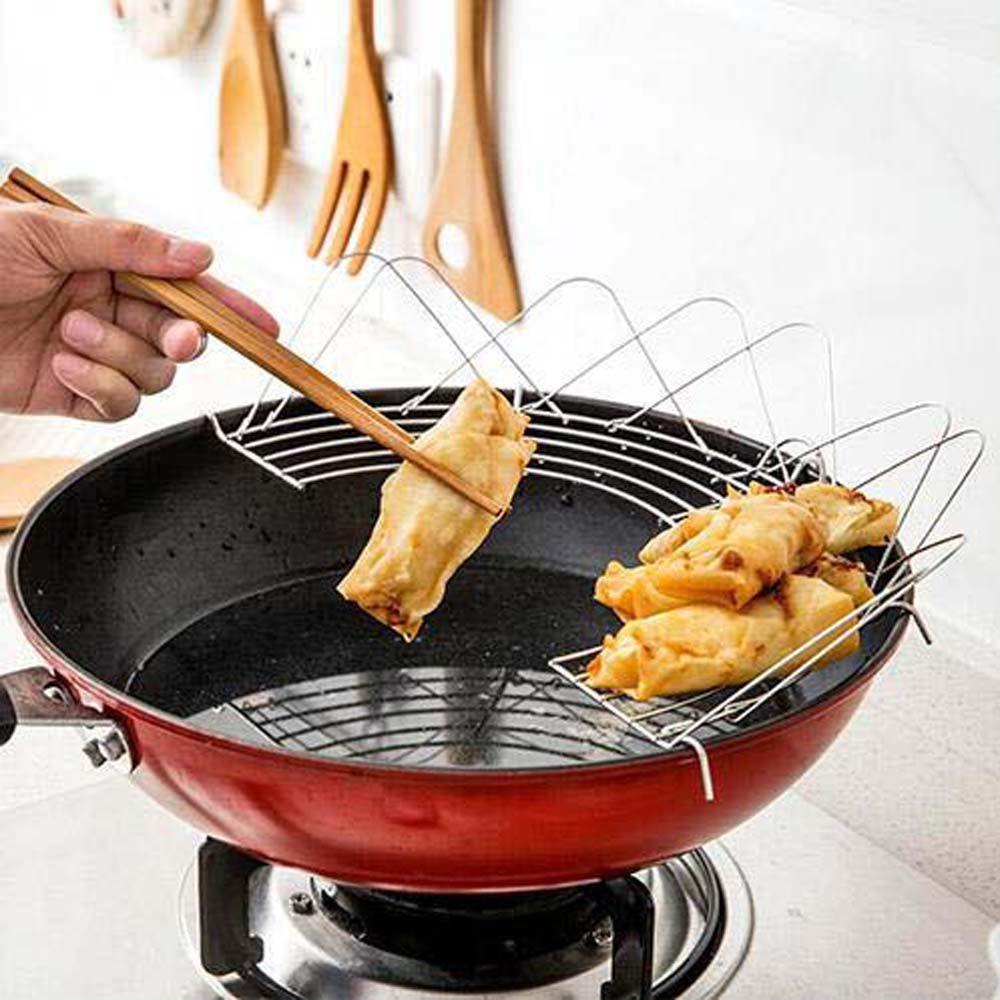Cooking Tool Frying Tray Holder Steaming Stand Oil Drain Rack Pot Steamer Frying Pan Shelf 36cm
Cooking Tool Frying Tray Holder Steaming Stand Oil Drain Rack Pot Steamer Frying Pan Shelf 36cm