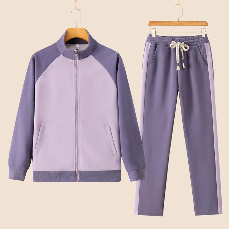 Модний жіночий повсякденний костюм: Спортивний костюм на весну/осінь: куртка та спортивні штани зі стійкою. 3XL
Модний жіночий повсякденний костюм: Спортивний костюм на весну/осінь: куртка та спортивні штани зі стійкою. 3XL