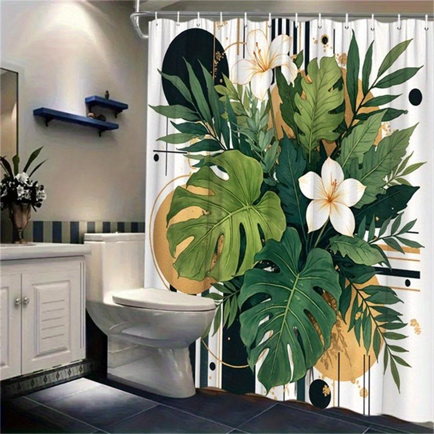 Tropical Leaf Shower Curtain - Anti-Mold, Waterproof Bathroom Decor, Unique Gift, Stylish Design, Vibrant W90XH180cm
Tropical Leaf Shower Curtain - Anti-Mold, Waterproof Bathroom Decor, Unique Gift, Stylish Design, Vibrant W90XH180cm