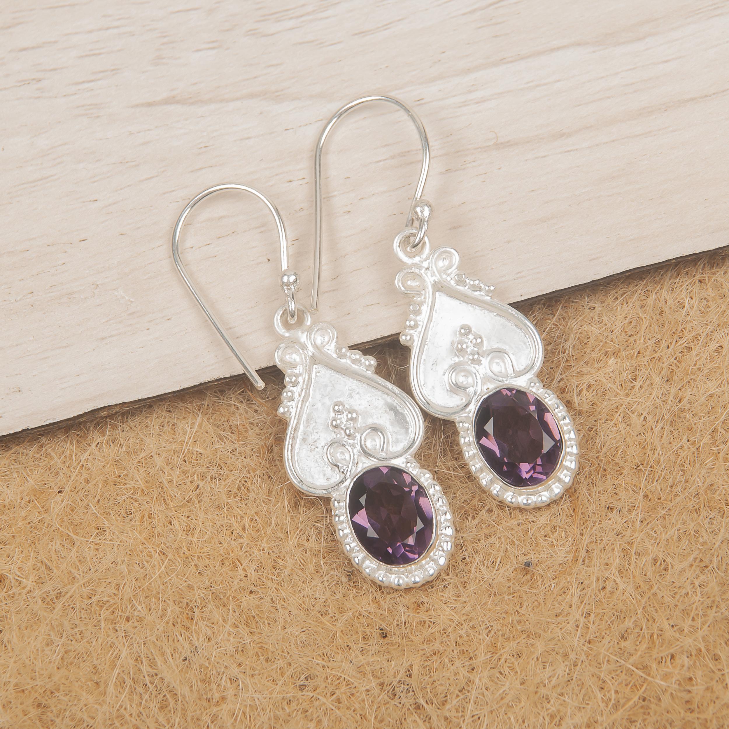 Amethyst Earrings Jewelry, 925 Sterling Silver Earrings, Beautiful Silver Earrings Handmade Silver Jewelry, Gift For Women 1.81 Inches фіолетовий
Amethyst Earrings Jewelry, 925 Sterling Silver Earrings, Beautiful Silver Earrings Handmade Silver Jewelry, Gift For Women 1.81 Inches фіолетовий