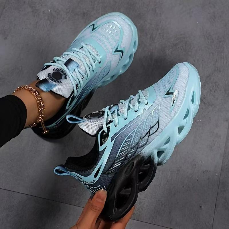 Women s Men s Gradient Blade Sole Sneakers with Breathable Knit Upper for Running Streetwear 46 синій
Women s Men s Gradient Blade Sole Sneakers with Breathable Knit Upper for Running Streetwear 46 синій
