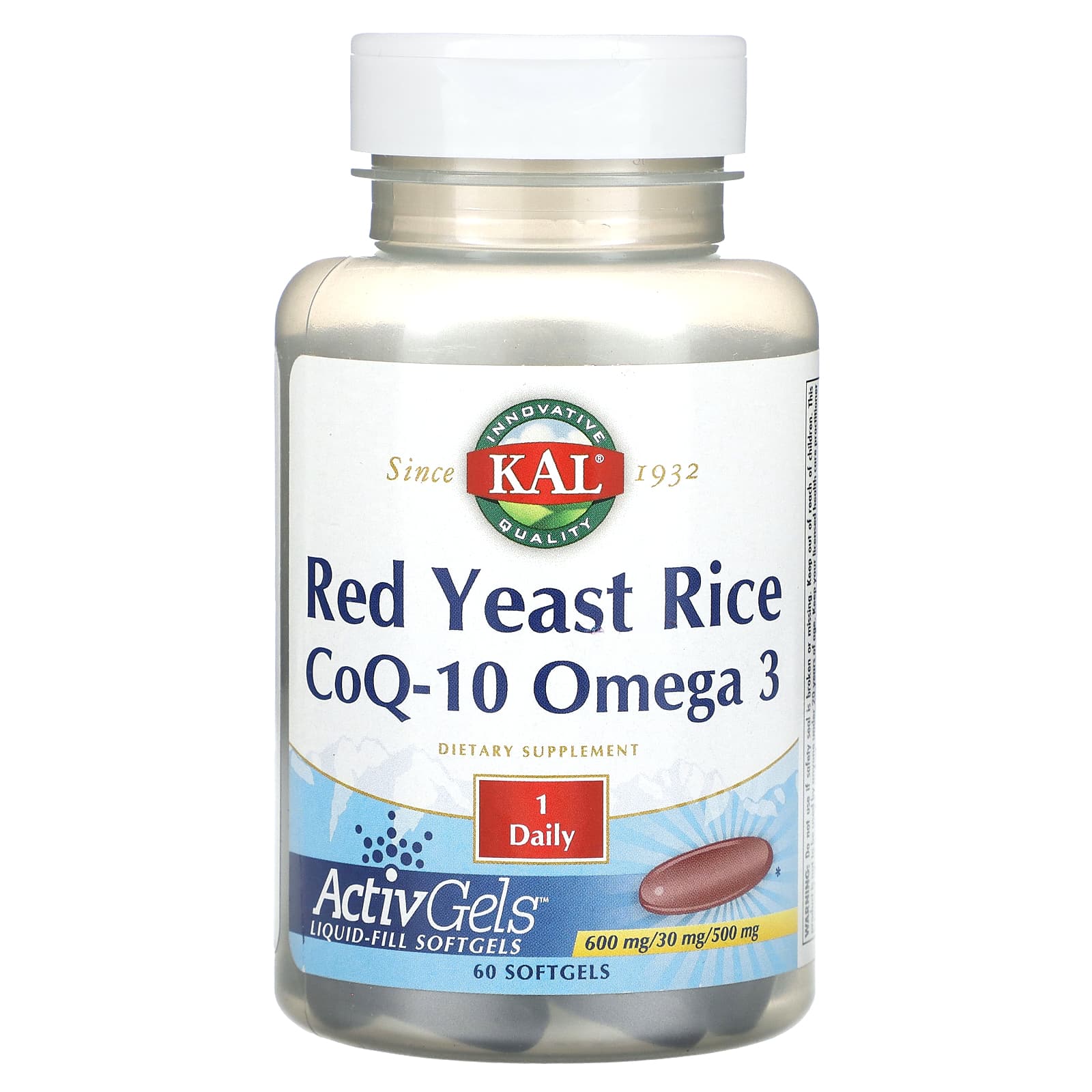 Hong Yook, Coq-10, Omega 3, 60 Softgels
Hong Yook, Coq-10, Omega 3, 60 Softgels