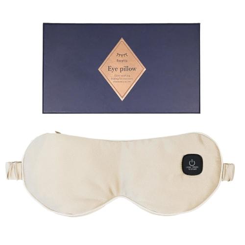 Rocotto Rechargeable Silk Eye Pillow, Hot/Cold Eye Mask, Gift, Light Blocking, USB Heating, Cordless, Reusable, Gentle on Skin (Champagne)
Rocotto Rechargeable Silk Eye Pillow, Hot/Cold Eye Mask, Gift, Light Blocking, USB Heating, Cordless, Reusable, Gentle on Skin (Champagne)