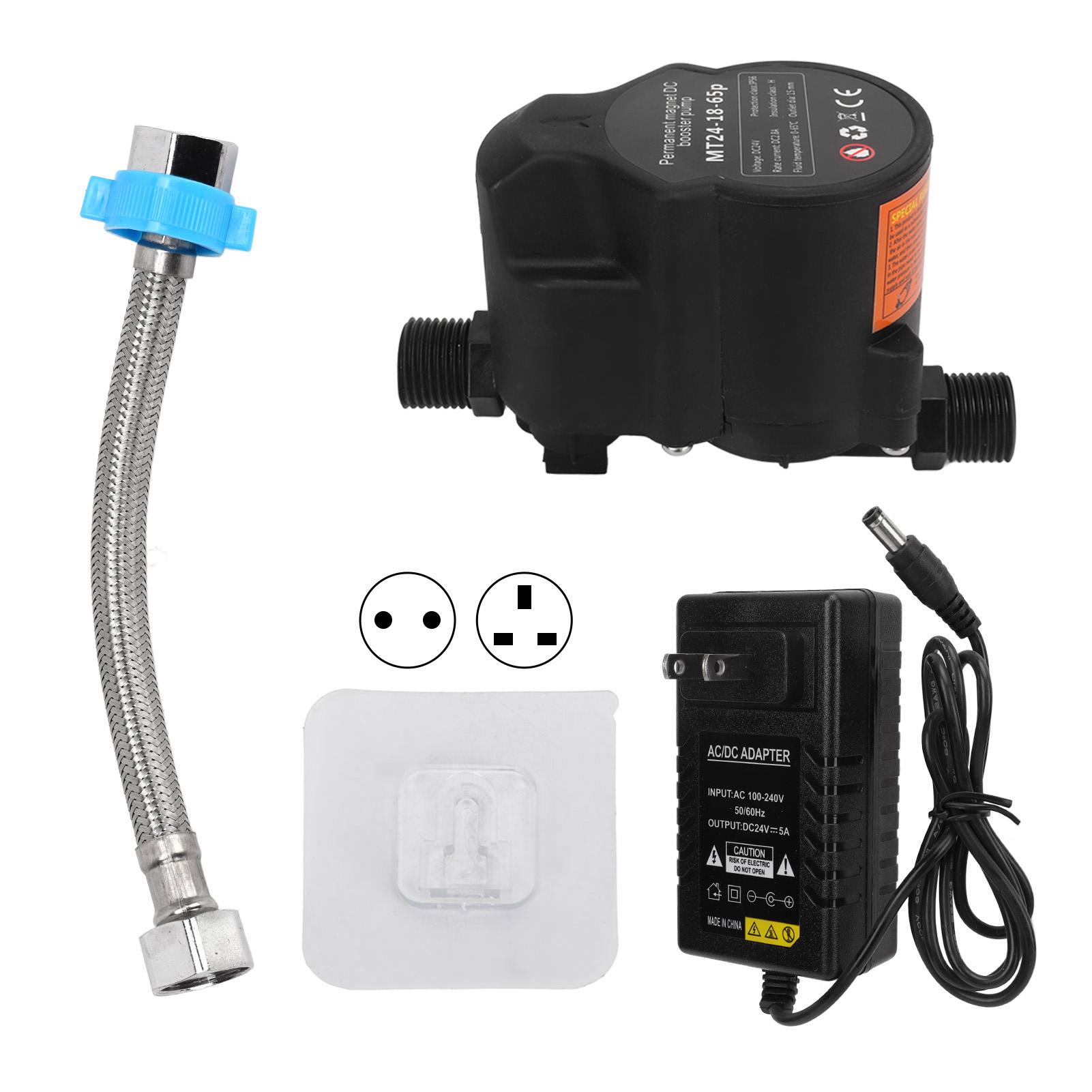 DC24V Water Pressure Pump 15L/minute Automatic Induction Low Noise Shower Boosting Pump for Bathroom UK
DC24V Water Pressure Pump 15L/minute Automatic Induction Low Noise Shower Boosting Pump for Bathroom UK