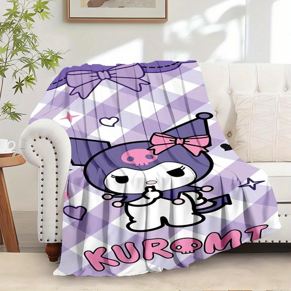 1pc Kuromi Cute Cartoon Character Plush Blanket - seasonal home decoration, universal use for all seasons, comfortable, machine washable, su 130x150cm
1pc Kuromi Cute Cartoon Character Plush Blanket - seasonal home decoration, universal use for all seasons, comfortable, machine washable, su 130x150cm