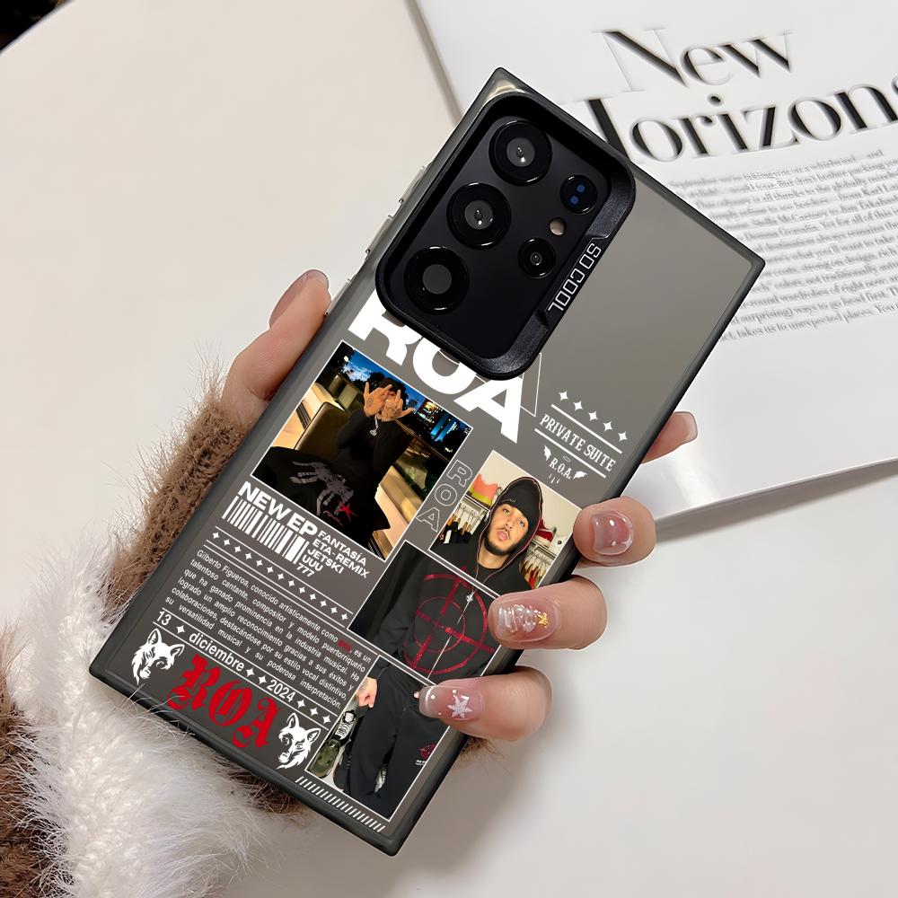Rapper R-Roa Phone Case For Samsung Galaxy S25 Edge S24 S23 S22 S21 S20 Ultra Funda Silicone Silver Cover Galaxy S24 Ultra
Rapper R-Roa Phone Case For Samsung Galaxy S25 Edge S24 S23 S22 S21 S20 Ultra Funda Silicone Silver Cover Galaxy S24 Ultra