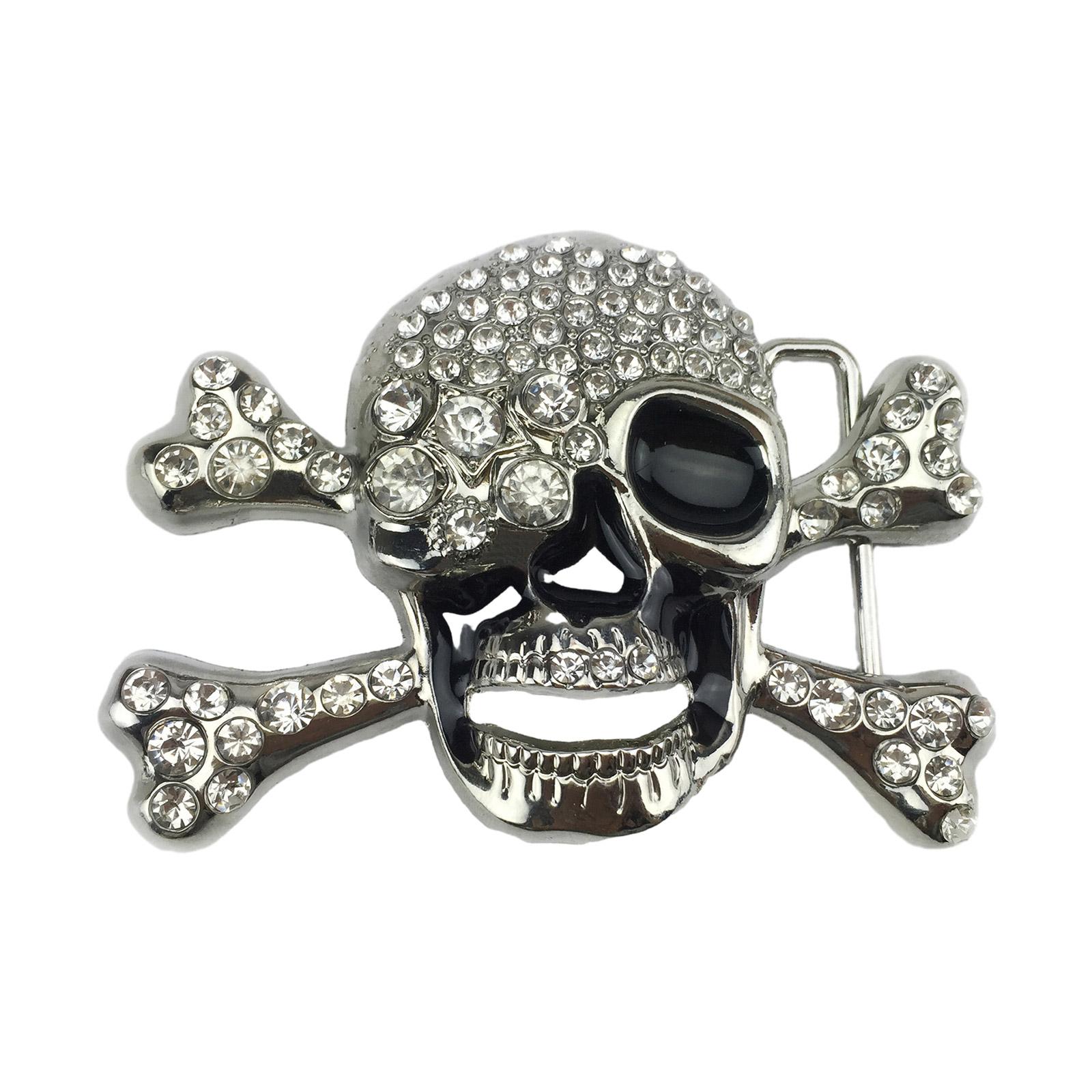 Gothic Halloween Rhinestone Skull Belt Buckle Delicate Belt Buckle DIY Waistband Accessories Cowboy Rock Style Buckle
Gothic Halloween Rhinestone Skull Belt Buckle Delicate Belt Buckle DIY Waistband Accessories Cowboy Rock Style Buckle
