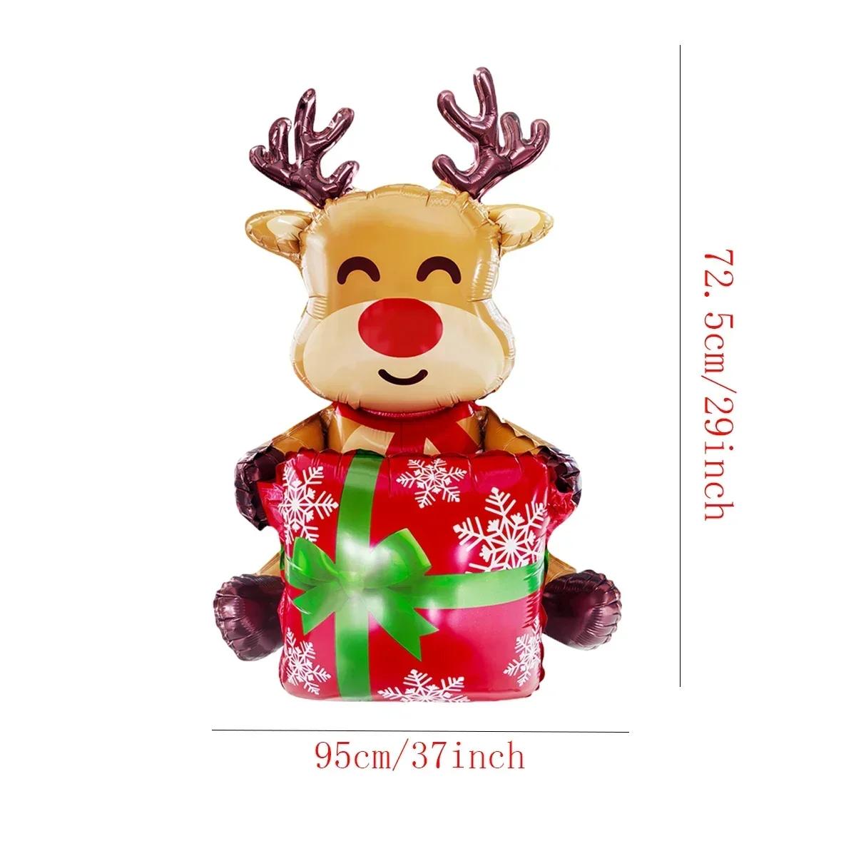 3D Gift Box Santa claus Foil Balloons Gift Box Elk Balloon Christmas Decorations for home Navidad 2025 Decor Other
3D Gift Box Santa claus Foil Balloons Gift Box Elk Balloon Christmas Decorations for home Navidad 2025 Decor Other