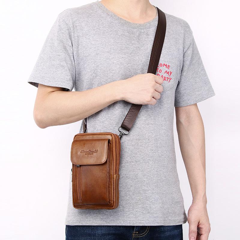 Мужская сумка для телефона из натуральной кожи. Многофункциональная маленькая сумка через плечо. Сумка на одно плечо. Верхний слой из коровьей кожи. Поясная сумка для телефона. Рюкзак на ремне.
Мужская сумка для телефона из натуральной кожи. Многофункциональная маленькая сумка через плечо. Сумка на одно плечо. Верхний слой из коровьей кожи. Поясная сумка для телефона. Рюкзак на ремне.