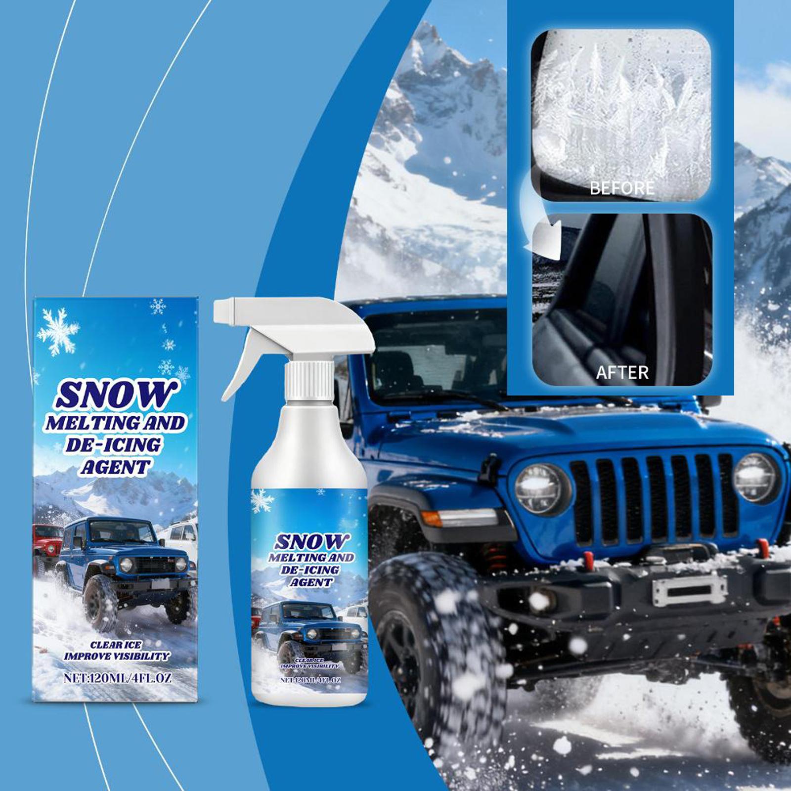 Car Snow Melting And -icing Spray Specially Designed For Car Rearview Mirrors -icing And Snow Melting Fast And Portable 120ml One Size
Car Snow Melting And -icing Spray Specially Designed For Car Rearview Mirrors -icing And Snow Melting Fast And Portable 120ml One Size