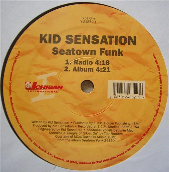 12inch Record KID SENSATION - Seatown Funk Y248521 Ichiban Interna 1995 US Rap & Hip-Hop/R&B Used
12inch Record KID SENSATION - Seatown Funk Y248521 Ichiban Interna 1995 US Rap & Hip-Hop/R&B Used