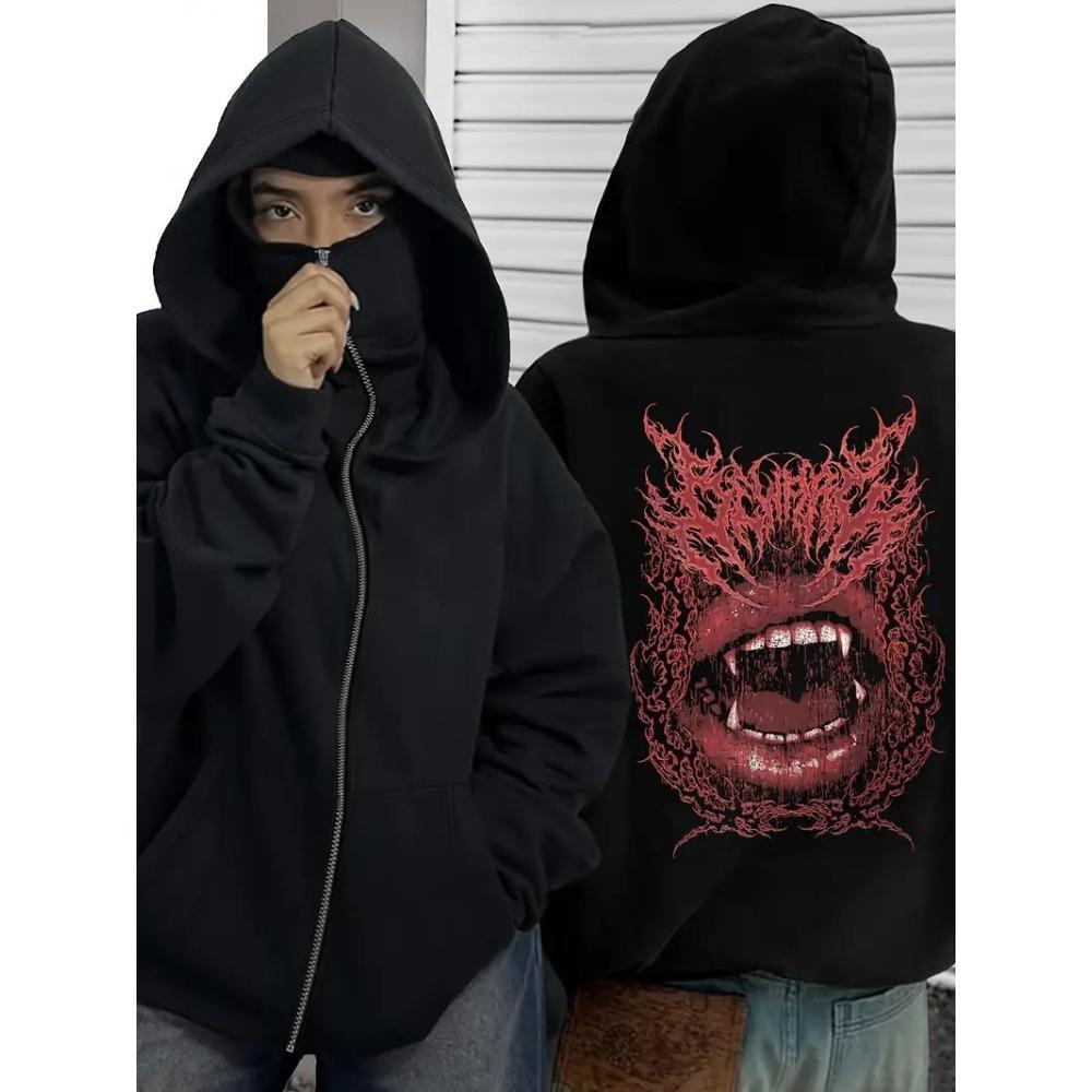 Мужская толстовка с двойным капюшоном в темном стиле, толстовка на молнии с капюшоном, красивая куртка XXXL
Мужская толстовка с двойным капюшоном в темном стиле, толстовка на молнии с капюшоном, красивая куртка XXXL