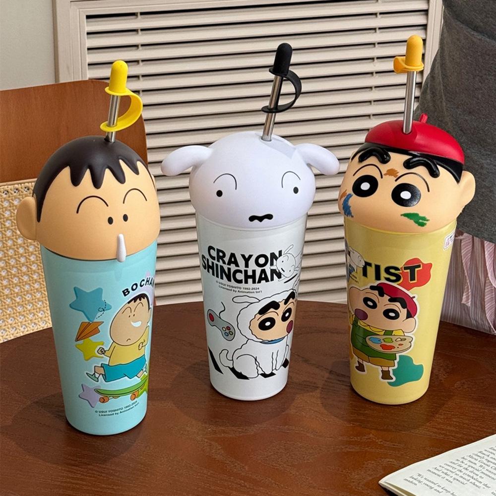 Кружка для кофе из нержавеющей стали с термоизоляцией и соломинкой - Милый мультяшный термос для офиса и дома 600ml
Кружка для кофе из нержавеющей стали с термоизоляцией и соломинкой - Милый мультяшный термос для офиса и дома 600ml