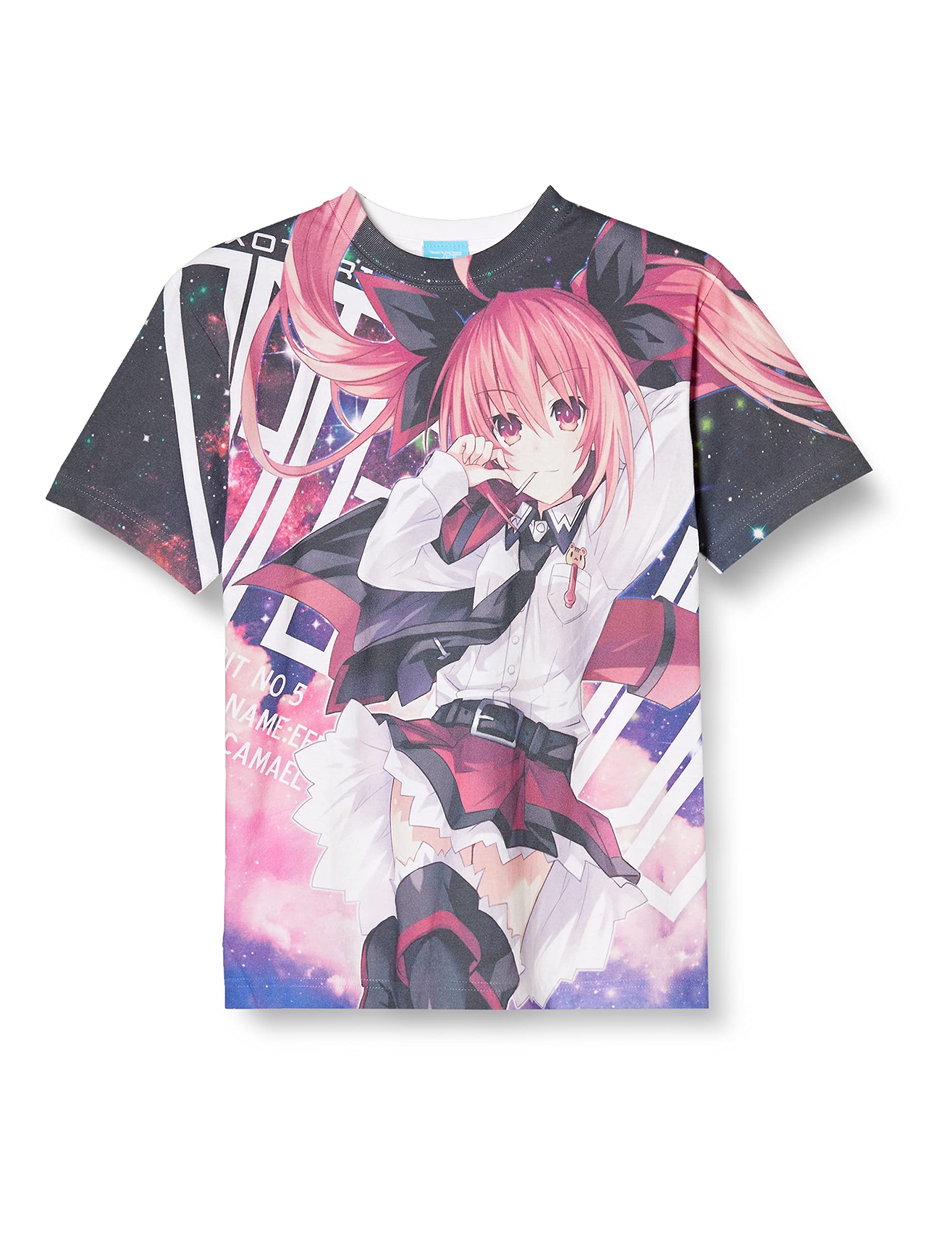 Cospa Date A Live Original Version Kotori Itsuka Full Graphic T-shirt WHITE M Size Cotton 
Cospa Date A Live Original Version Kotori Itsuka Full Graphic T-shirt WHITE M Size Cotton