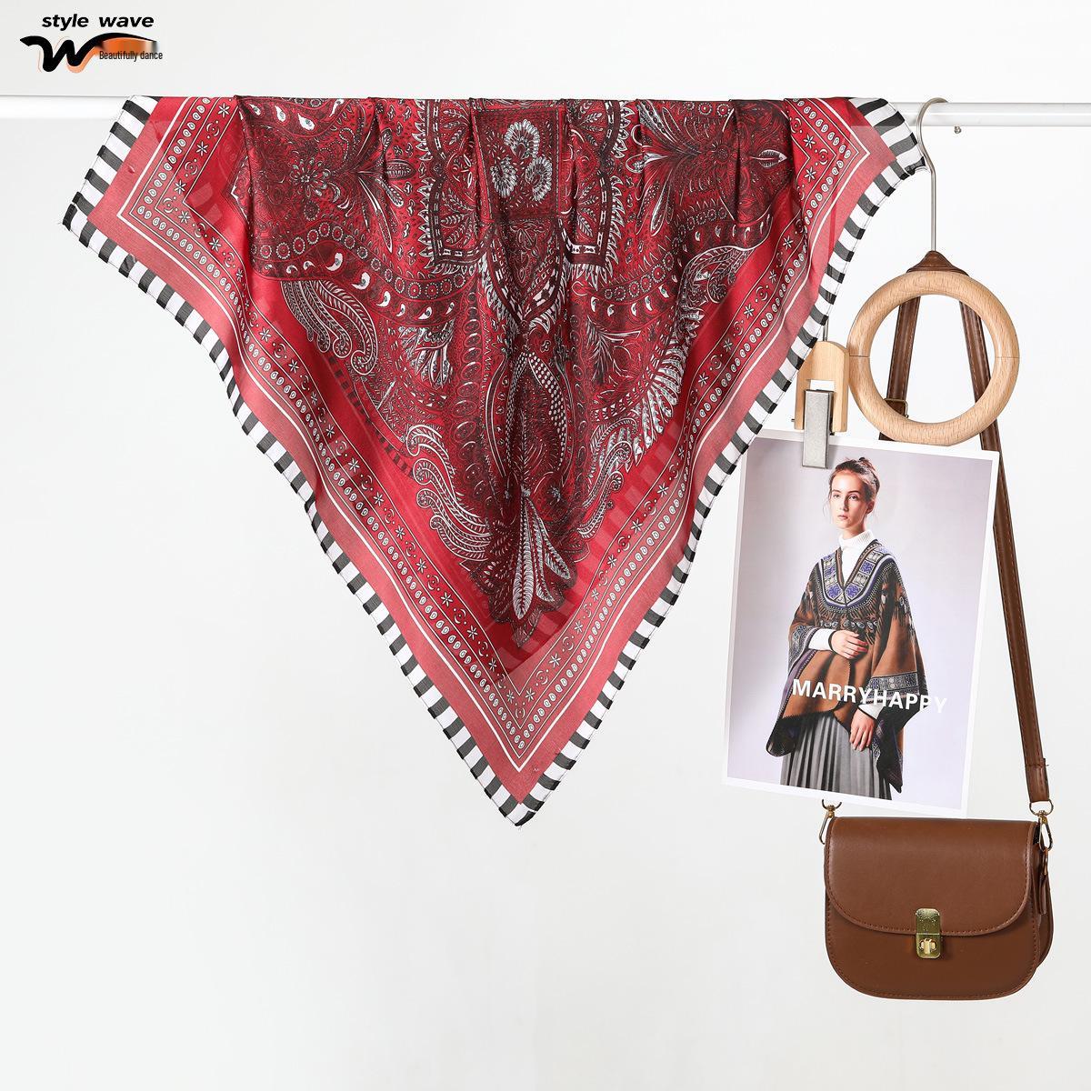 Luxury Women s Versatile Silk Printed Headscarf - Multi-Style Decorative Accessory 70x70 CM
Luxury Women s Versatile Silk Printed Headscarf - Multi-Style Decorative Accessory 70x70 CM