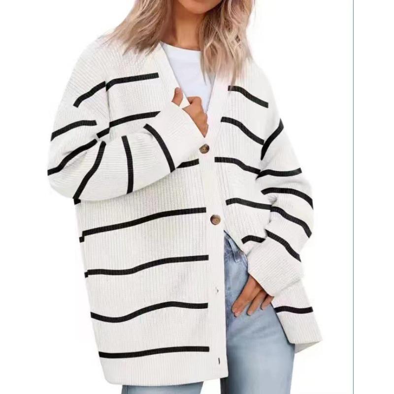 Узкий вязаный кардиган женский новый стиль женская одежда темперамент свитер куртка топ женский 4XL белый/чёрный
Узкий вязаный кардиган женский новый стиль женская одежда темперамент свитер куртка топ женский 4XL белый/чёрный