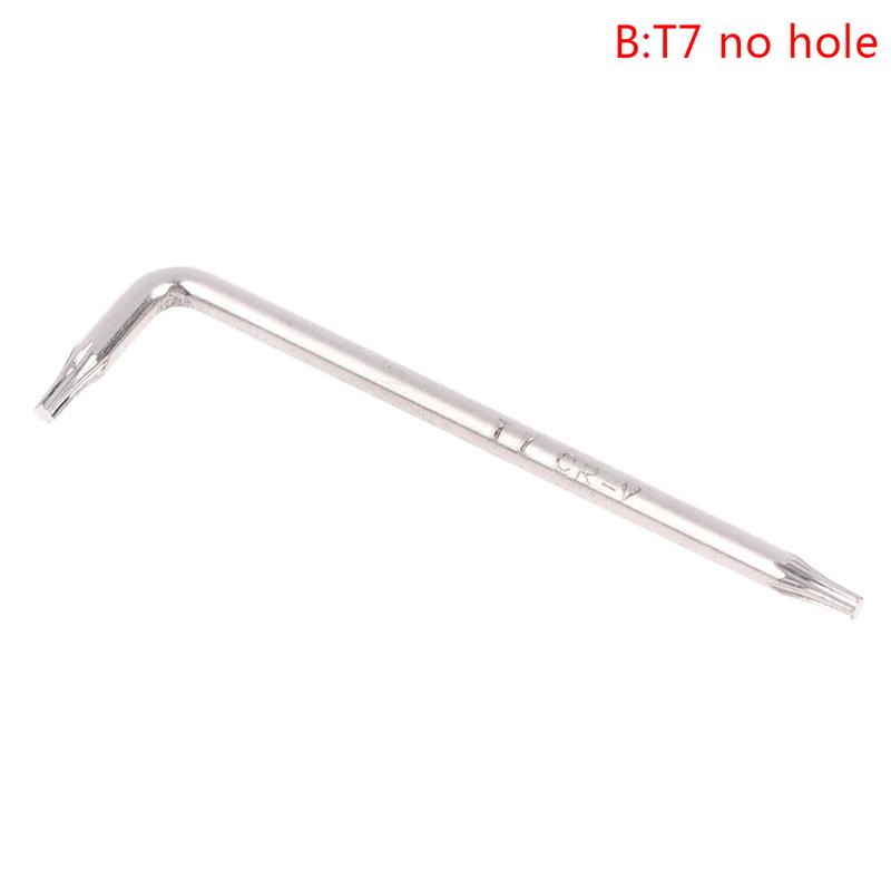 1pc T6 T7 T8 T9 T10 T15 T20 T25 T30 T40 Six Lobe Torx Head Tamper Proof Security Bolt Hole Screwdriver Screw Driver Key
1pc T6 T7 T8 T9 T10 T15 T20 T25 T30 T40 Six Lobe Torx Head Tamper Proof Security Bolt Hole Screwdriver Screw Driver Key