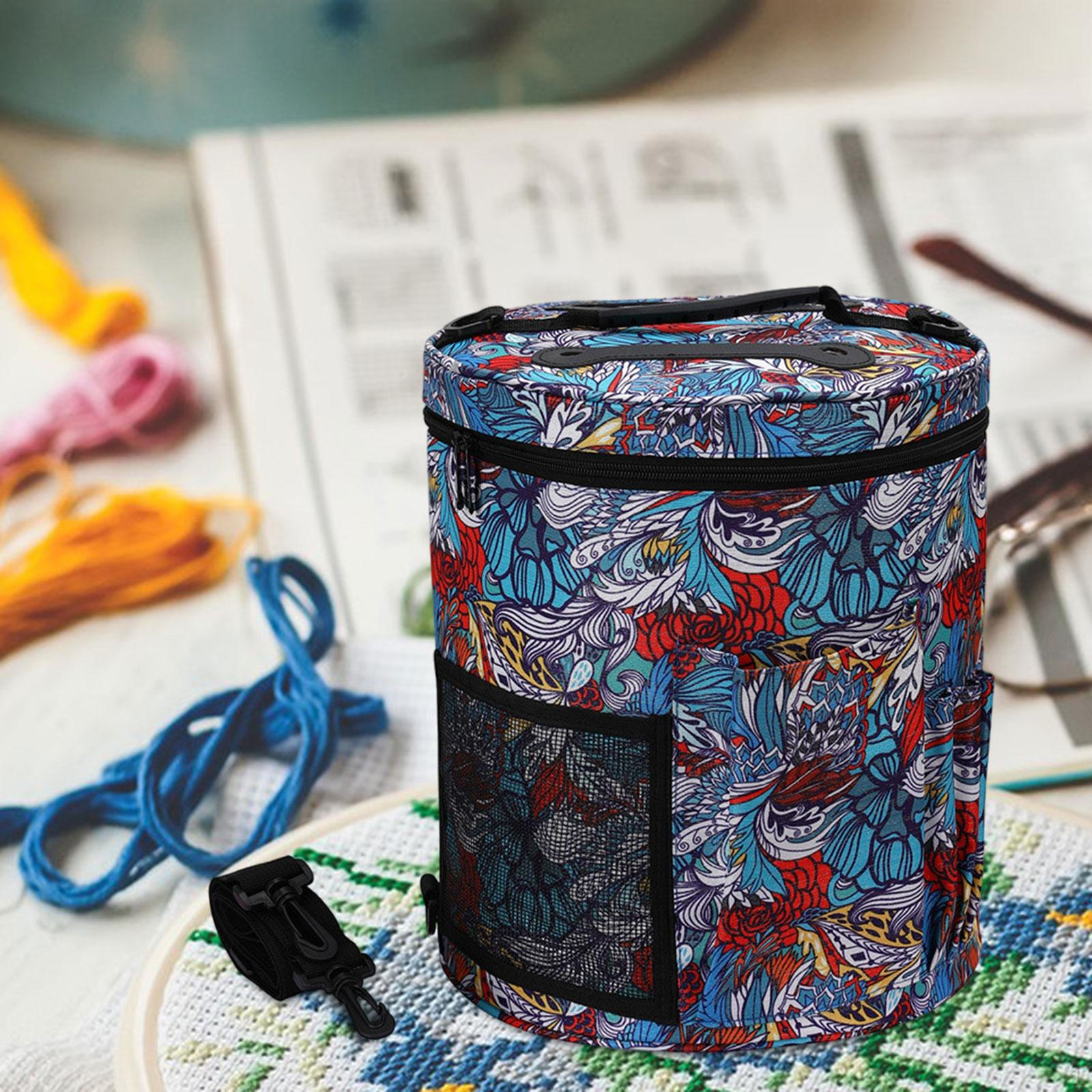 Тканевый органайзер для пряжи, практичная сумочка для вязания крючком Style A
Тканевый органайзер для пряжи, практичная сумочка для вязания крючком Style A