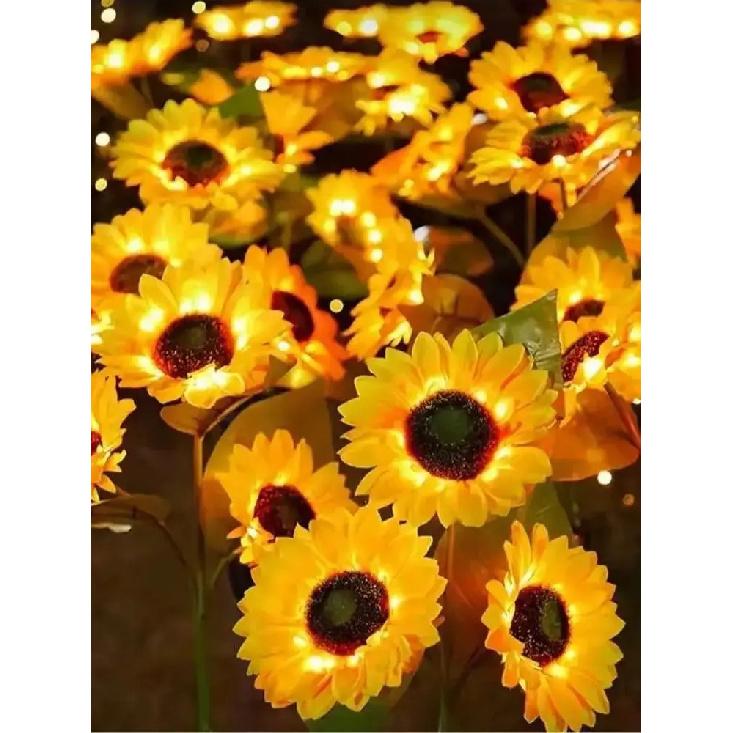 1PC Solar Powered Sunflower Light Outdoor Waterproof LED Ground Insert Lawn Lamp For Garden Lawn Courtyard Decoration 3Heads теплый белый
1PC Solar Powered Sunflower Light Outdoor Waterproof LED Ground Insert Lawn Lamp For Garden Lawn Courtyard Decoration 3Heads теплый белый