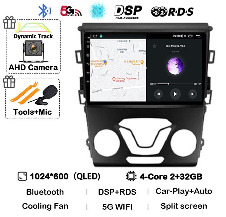 Android 14 Carplay Автомагнитола для Ford Mondeo 5 Fusion 2012 2013 2014 GPS WIFI+4G LTE Мультимедийный стереоплеер 360 Камера BT
Android 14 Carplay Автомагнитола для Ford Mondeo 5 Fusion 2012 2013 2014 GPS WIFI+4G LTE Мультимедийный стереоплеер 360 Камера BT