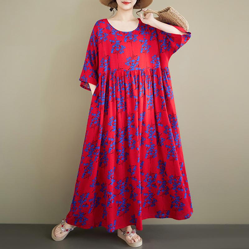 Короткий рукав Великий розмір, бавовна, вінтаж, квіткові нові сукні для жінок, повсякденні вільні довгі літні сукні
Короткий рукав Великий розмір, бавовна, вінтаж, квіткові нові сукні для жінок, повсякденні вільні довгі літні сукні
