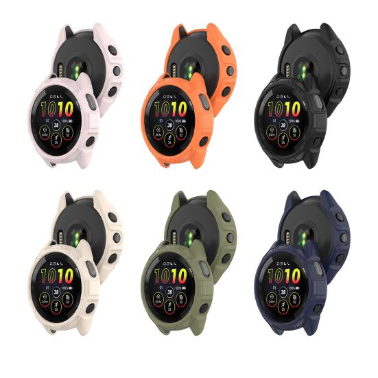 Smartwatch TPU Case Simple Installation Impact Resistant Shockproof Protection Cover Bumper Protector Shell for Forerunner 265/265S
Smartwatch TPU Case Simple Installation Impact Resistant Shockproof Protection Cover Bumper Protector Shell for Forerunner 265/265S