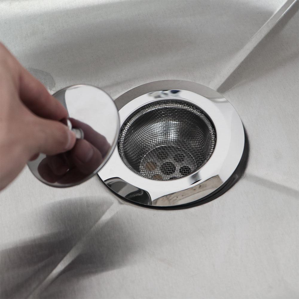 Rust Free with Lid Stainless Steel Fine Mesh Sink Strainer Filter Stopper Basket Drain Colander
Rust Free with Lid Stainless Steel Fine Mesh Sink Strainer Filter Stopper Basket Drain Colander