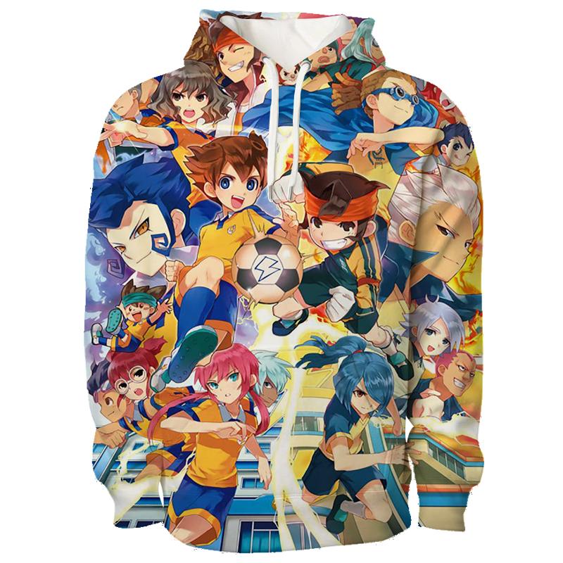 Inazuma Eleven Cosplay Hoodies 3D Shuuya Gouenshi Print Sports Pullover Children s Sweatshirt Autumn/Winter Outdoor Y2k Tracksuit 110
Inazuma Eleven Cosplay Hoodies 3D Shuuya Gouenshi Print Sports Pullover Children s Sweatshirt Autumn/Winter Outdoor Y2k Tracksuit 110