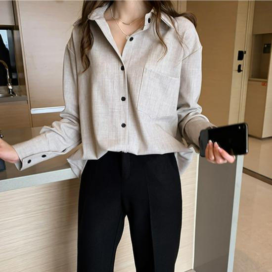 Korean Style Solid Color Women s Long Sleeve Blouse - 2025 Spring/Autumn Chic, Loose Fit Small абрикосовий
Korean Style Solid Color Women s Long Sleeve Blouse - 2025 Spring/Autumn Chic, Loose Fit Small абрикосовий