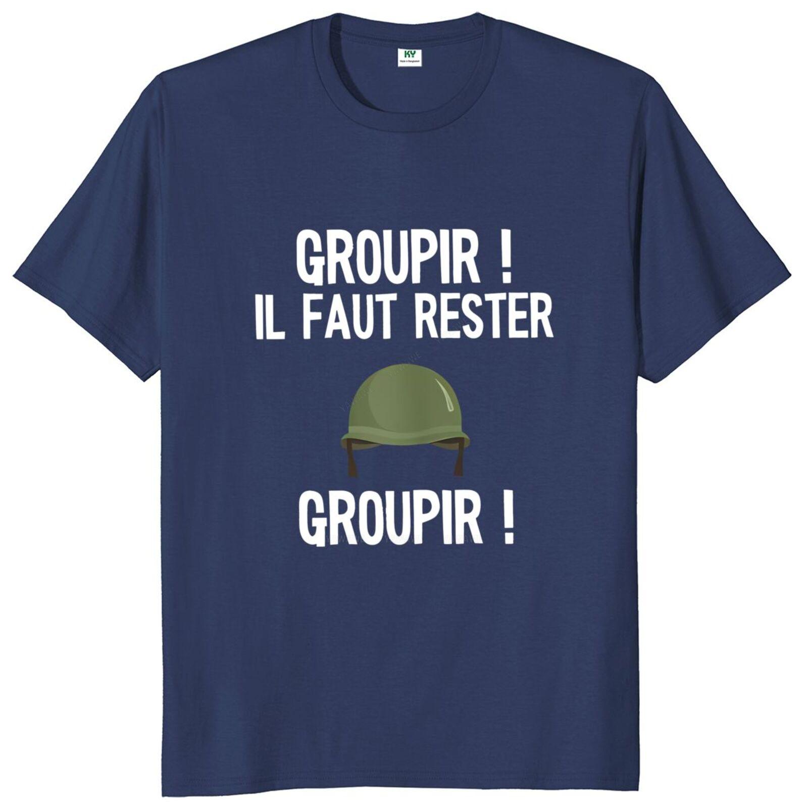 New Groupir Il Faut Rester Groupir T Shirt Funny French Txts Film Fans Short Sleeve Oneck Harajuku Cotton Unisex Tshirts S
New Groupir Il Faut Rester Groupir T Shirt Funny French Txts Film Fans Short Sleeve Oneck Harajuku Cotton Unisex Tshirts S