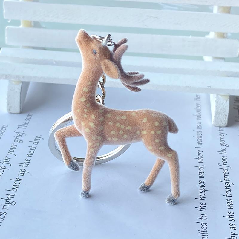 Cute 3D Christmas Elk Keychains Key Ring For Women Men Kawaii Fluffy Sika Deer Animal Pendant Bag Airpods Box Car Charm Jewelry
Cute 3D Christmas Elk Keychains Key Ring For Women Men Kawaii Fluffy Sika Deer Animal Pendant Bag Airpods Box Car Charm Jewelry