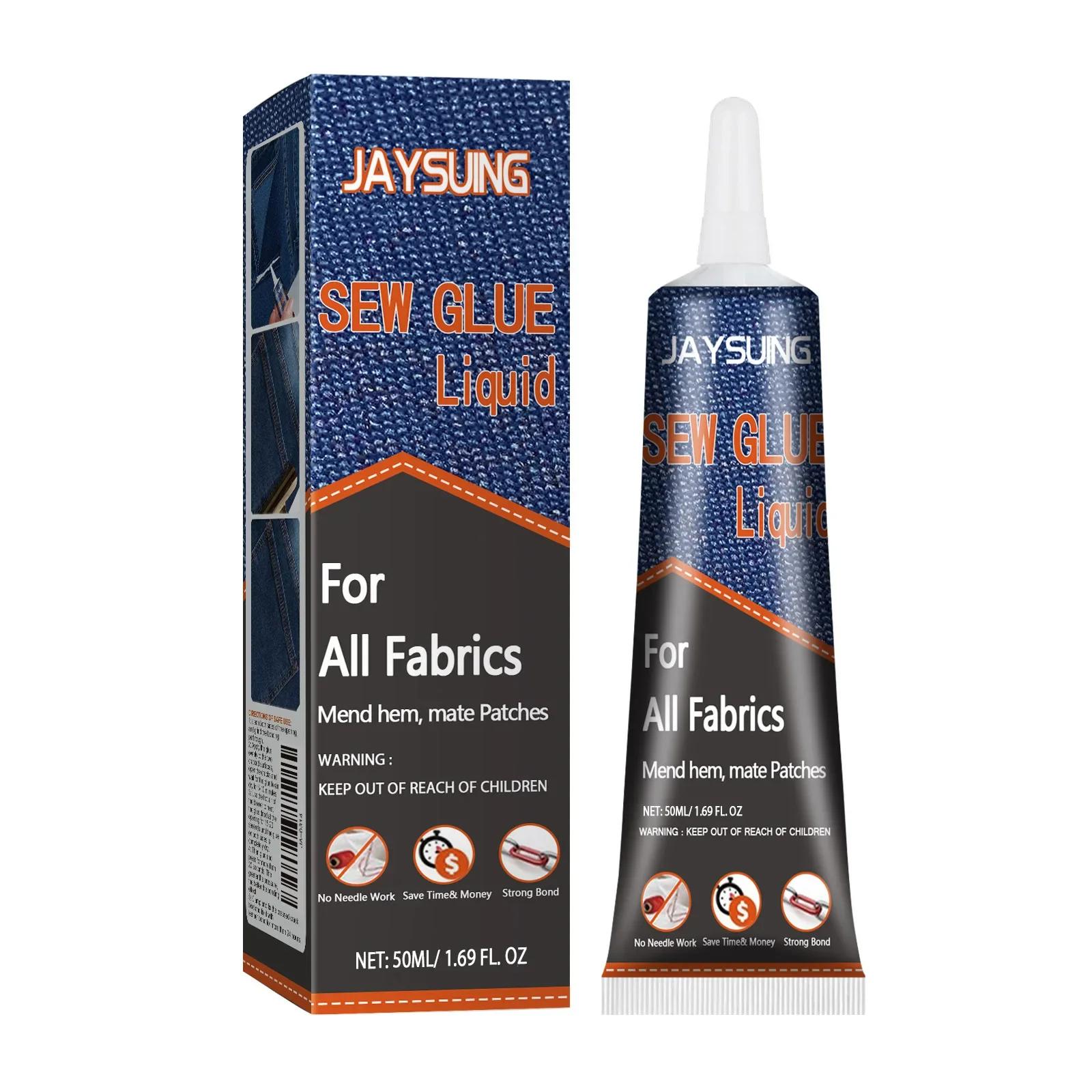 Fabric Sewing Glue High Viscosity Strength Patches Tools Clothes Mending Glue Leather Sew Kit Supplies 50ml VIE LENTE 1pc
Fabric Sewing Glue High Viscosity Strength Patches Tools Clothes Mending Glue Leather Sew Kit Supplies 50ml VIE LENTE 1pc