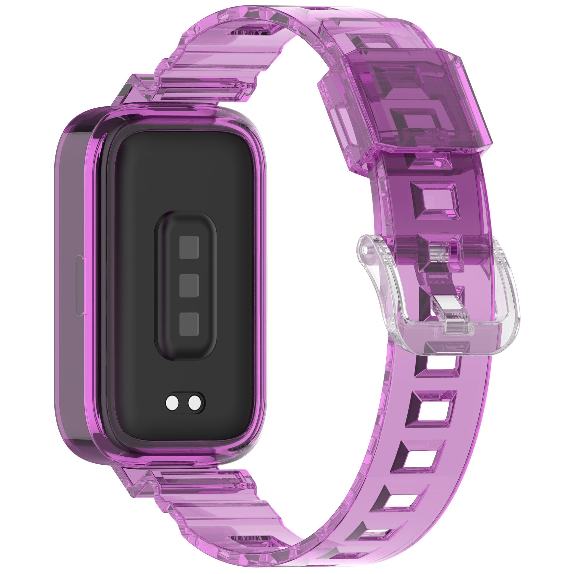 Для Xiaomi Redmi Band 2/Smart Band 8 Active Прозорий Змінний Колір TPU Ремінець для Годинника Інтегрований з Корпусом E
Для Xiaomi Redmi Band 2/Smart Band 8 Active Прозорий Змінний Колір TPU Ремінець для Годинника Інтегрований з Корпусом E