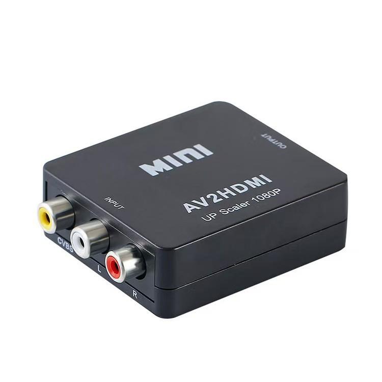 Explosive AV to HDMI high-resolution video converter 1080P surveillance game set-top box loose lotus RCA
Explosive AV to HDMI high-resolution video converter 1080P surveillance game set-top box loose lotus RCA