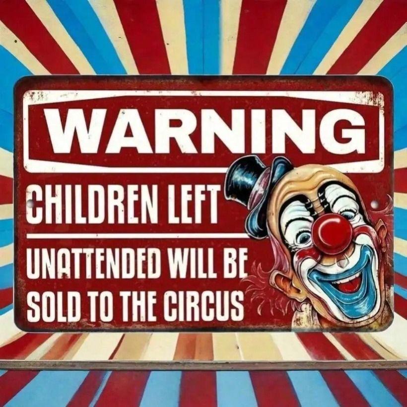Vintage Metal Tin Sign Wall Decor, Retro Halloween Gift for Kids
Vintage Metal Tin Sign Wall Decor, Retro Halloween Gift for Kids