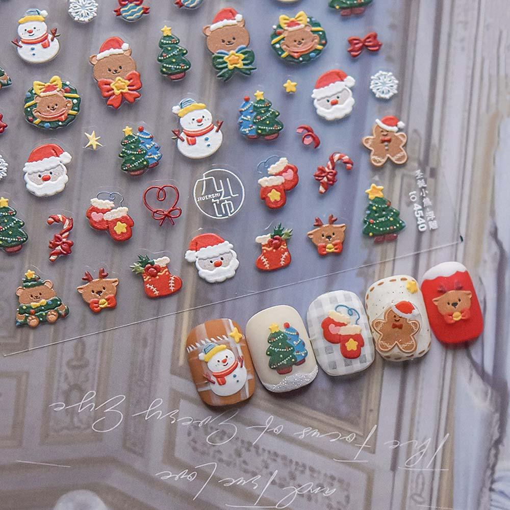 Nail Accessories Christmas Nail Sticker Shell Light Xmas Nail Decoration Nail Salon StyleR-Flat
Nail Accessories Christmas Nail Sticker Shell Light Xmas Nail Decoration Nail Salon StyleR-Flat