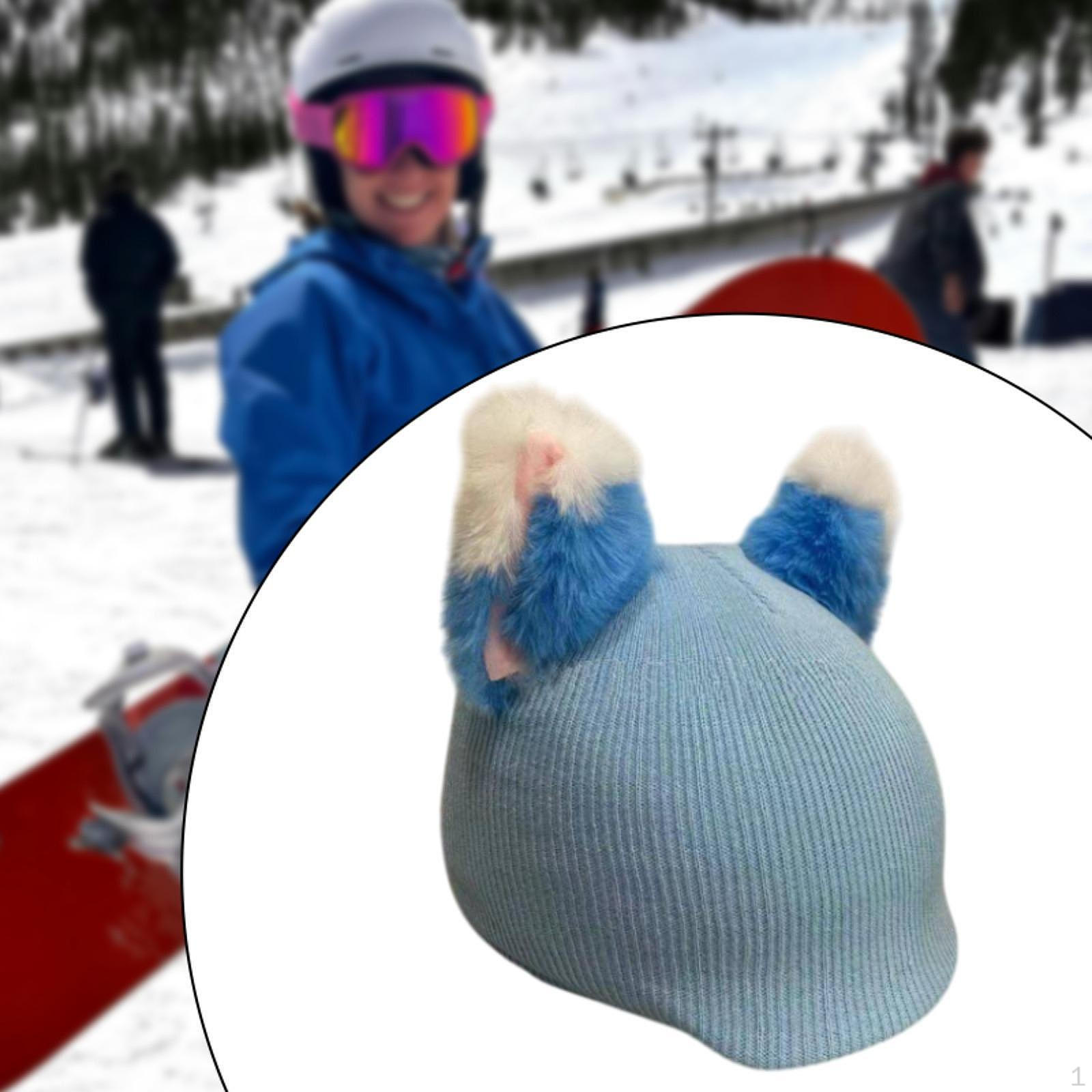 Cat Ears Ski Helmet Cover for Outdoor Decoration Blue
Cat Ears Ski Helmet Cover for Outdoor Decoration Blue