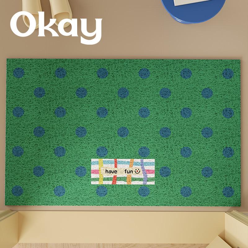 Retro Polka Dot Non-Slip Entrance Mat - Dirt-Resistant, Mud-Wiping, Cuttable Silk Loop for Home and Hallway 40x60 cm
Retro Polka Dot Non-Slip Entrance Mat - Dirt-Resistant, Mud-Wiping, Cuttable Silk Loop for Home and Hallway 40x60 cm
