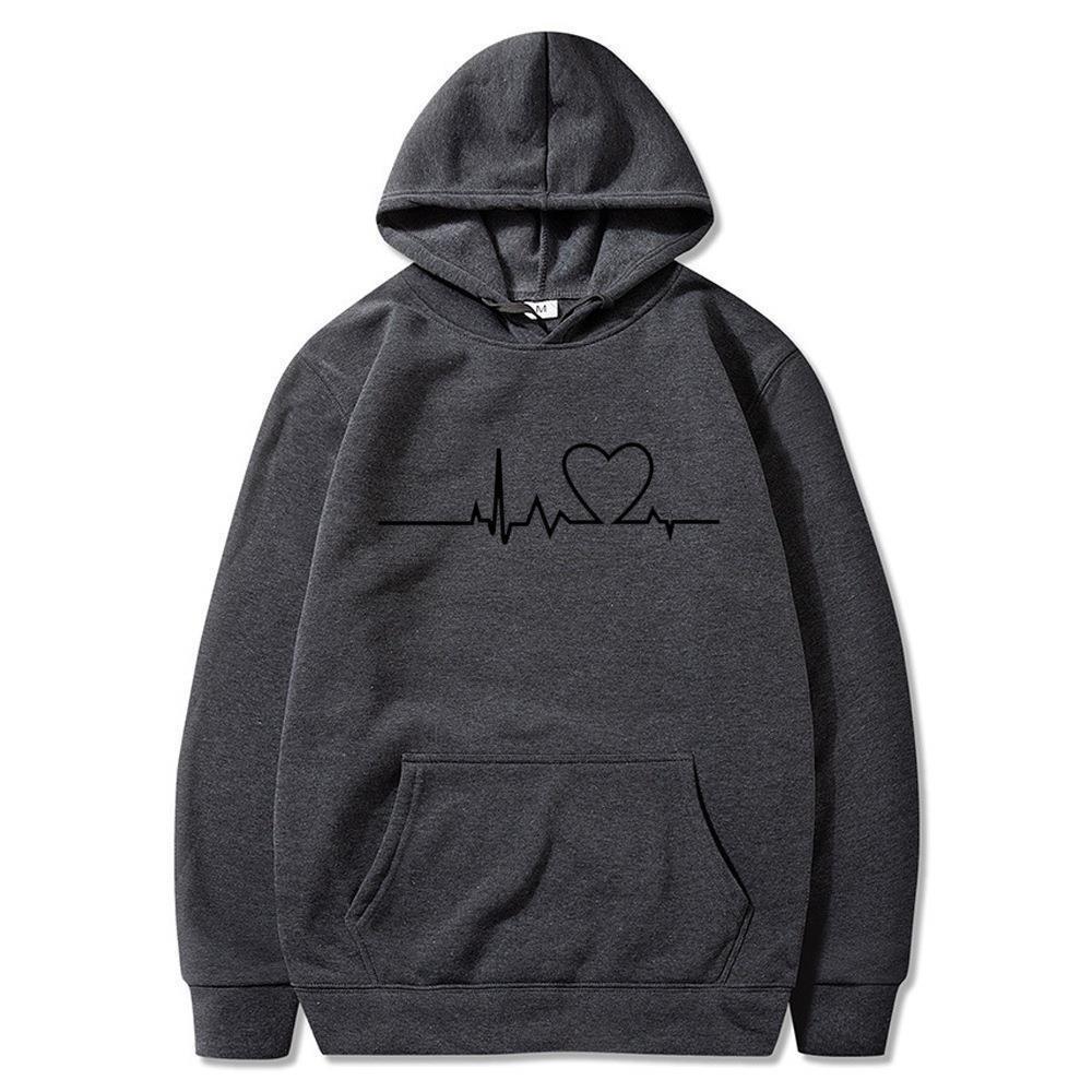 New Autumn/Winter Unisex Fleece-Lined Hooded Sweatshirt L сірий колір
New Autumn/Winter Unisex Fleece-Lined Hooded Sweatshirt L сірий колір