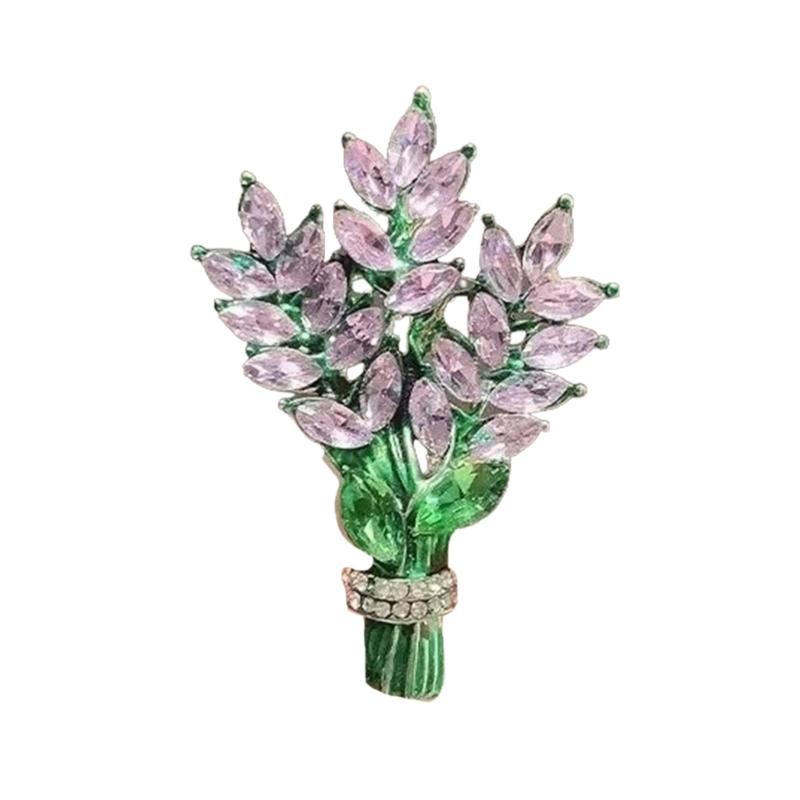 Delicate Lavender Rhinestoned Pin Lightweight Design Brooch Easy Attachment Daily Comfort Jewelry Piece фіолетовий
Delicate Lavender Rhinestoned Pin Lightweight Design Brooch Easy Attachment Daily Comfort Jewelry Piece фіолетовий